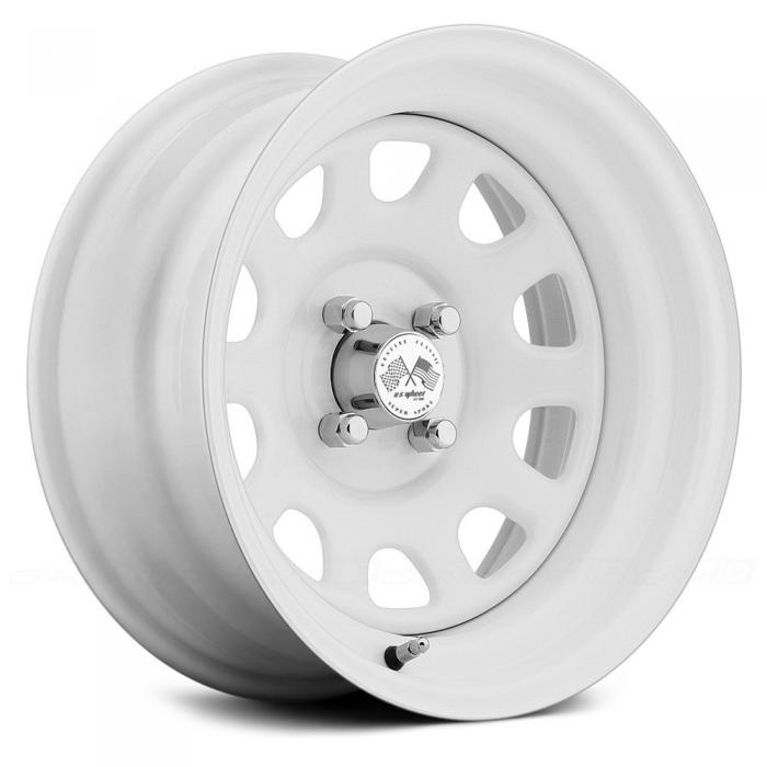 15X10 Daytona White Wheel