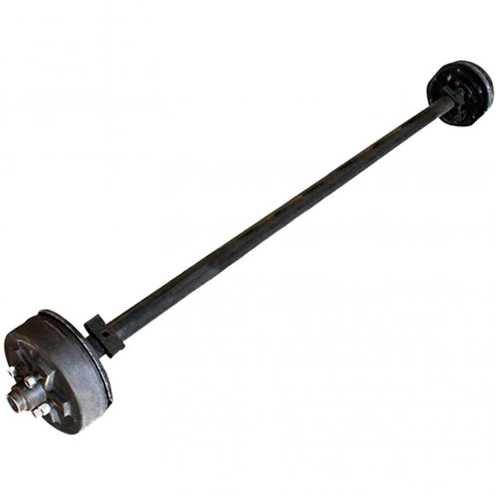 3,500 lb Capacity, 5-114.3 Bolt Pattern,10 inch Drum Brake Trailer Axle Assembly