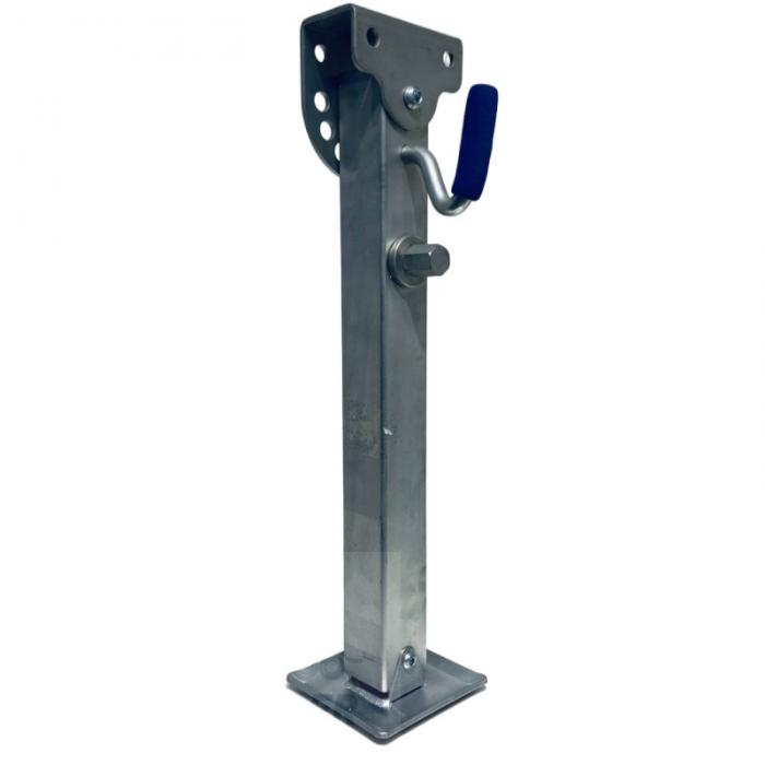 1500lbs Side Wind Square Tube Trailer Jack Stand