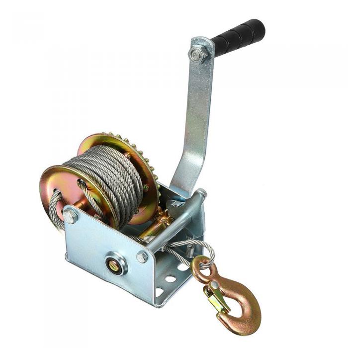 1000lbs Steel Cable Manual Hand Winches Manual Boat Trailer Winch
