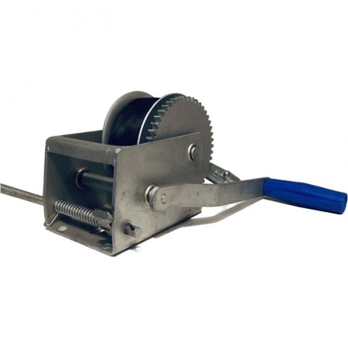 1200lbs Dual Gear Manual Hand Winch for Boat Trailer