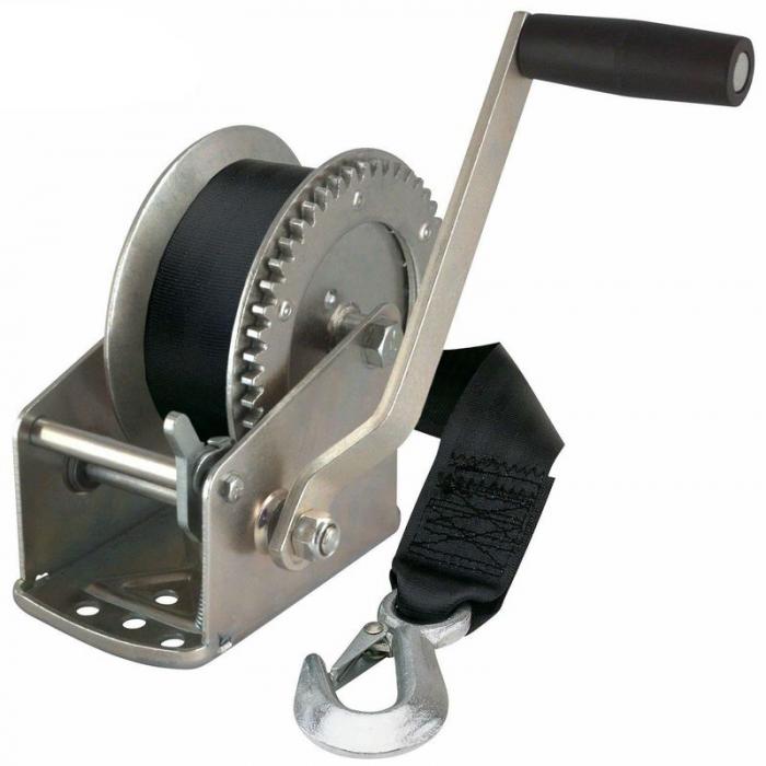 800lbs Stainless Steel Manual Hand Winch for Boat Trailer