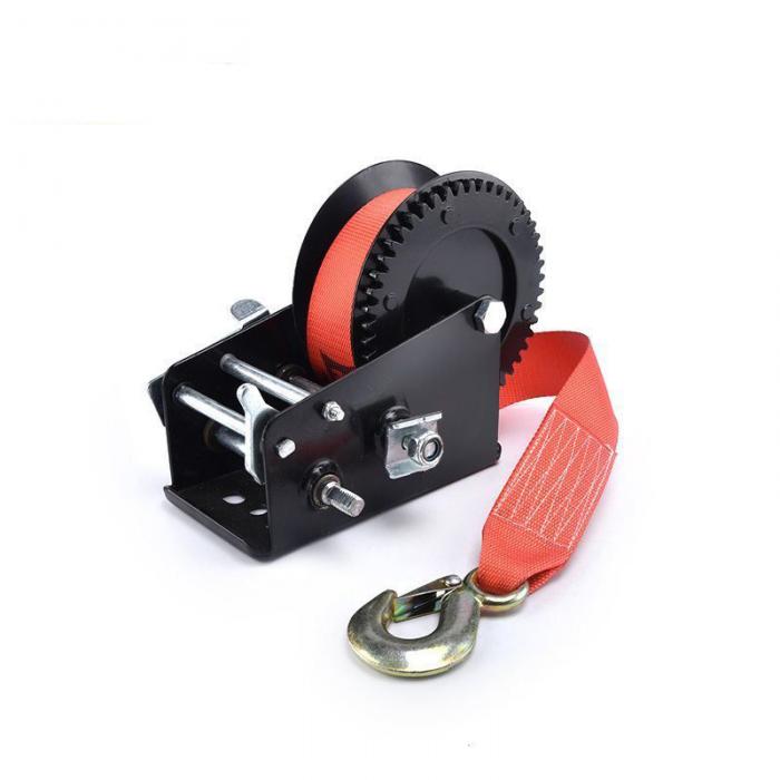 600lbs Ratch Strap Manual Trailer Winch