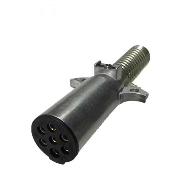 24V 7pin N-Type Trailer Socket with Spring