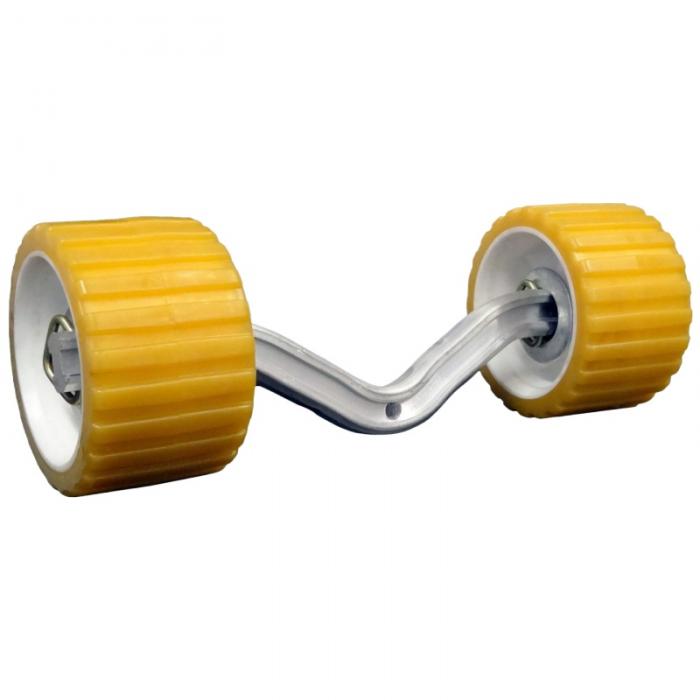 Dual Wobble Roller Assembly with 3